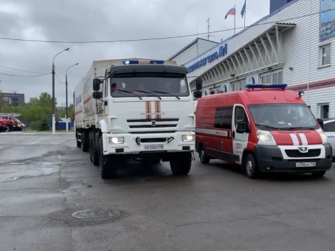Аэромобильная группировка Главного управления МЧС направлена в Нижнеудинск
