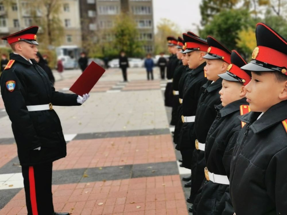 В Иркутске состоялась торжественная церемония принесения клятвы кадетов