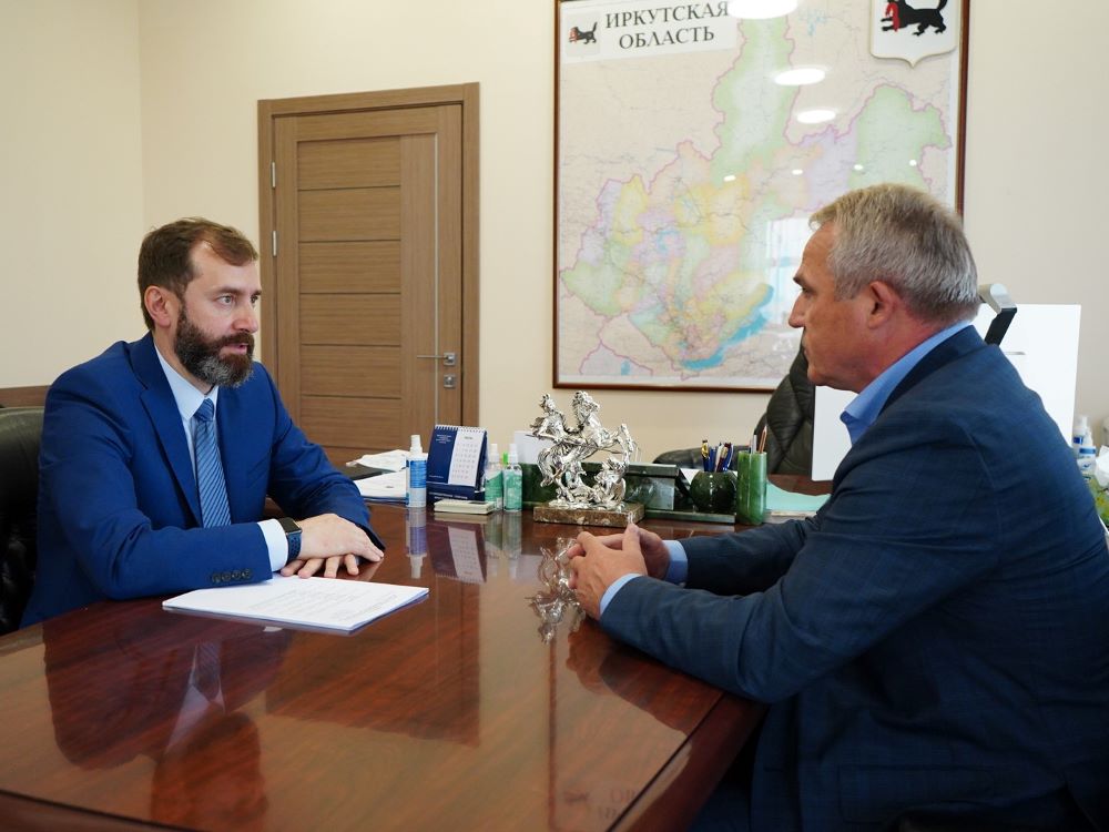 Спикер Заксобрания провел рабочую встречу с мэром Байкальска