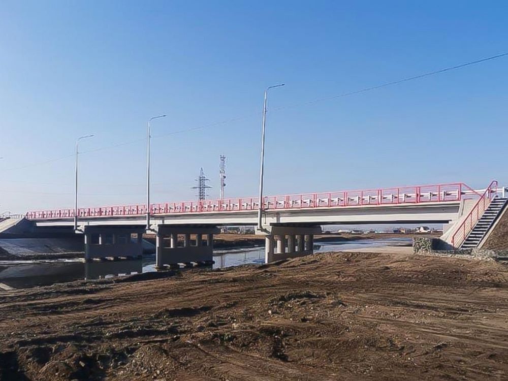 В Иркутском районе ввели в эксплуатацию мост через реку Куда