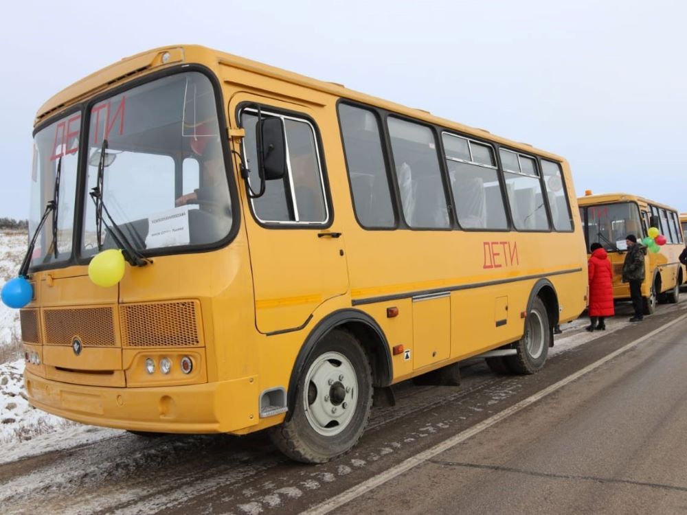 Новые школьные автобусы поступят в Приангарье до конца года