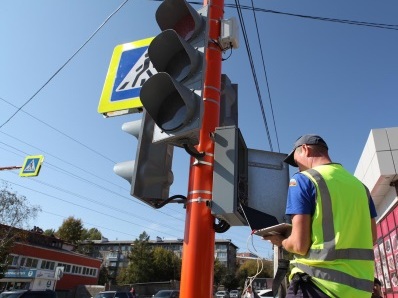 Пять новых пешеходных светофоров установят в Иркутске