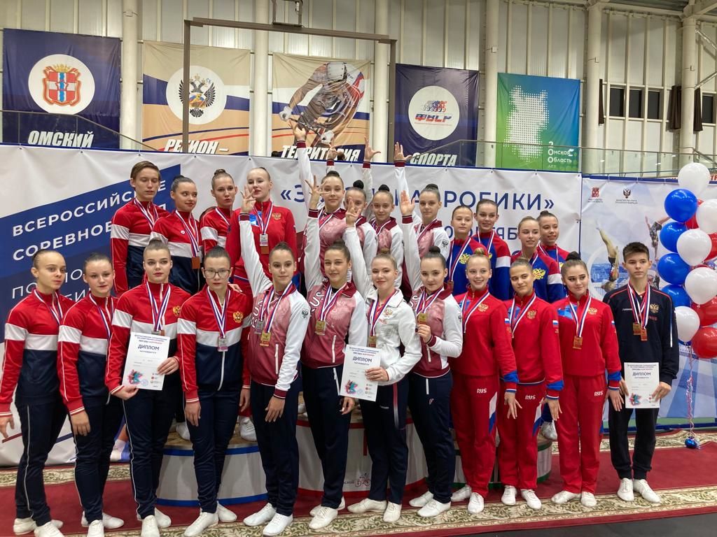 Спортсменки Иркутской области успешно выступили на соревнованиях «Звезды аэробики»