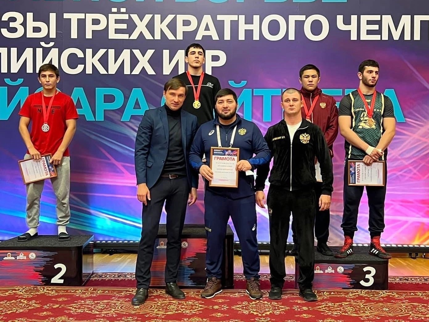 Борцы Приангарья выиграли «бронзу» на международных соревнованиях на призы Бувайсара Сайтиева