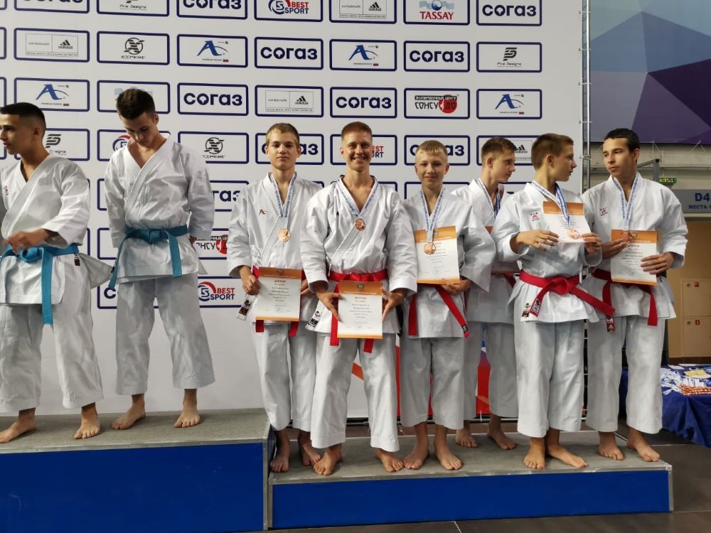 Спортсмены Приангарья завоевали три медали на первенстве России по каратэ WKF
