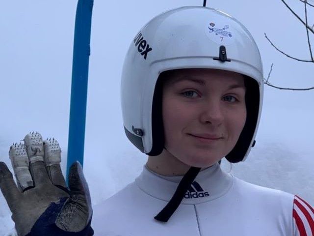 Братчанка стала серебряным призером зимней Спартакиады учащихся России по санному спорту