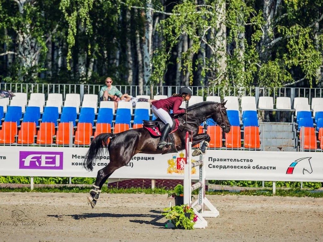 Диана Герасимова стала победителем абсолютного первенства на всероссийских соревнованиях по конкуру