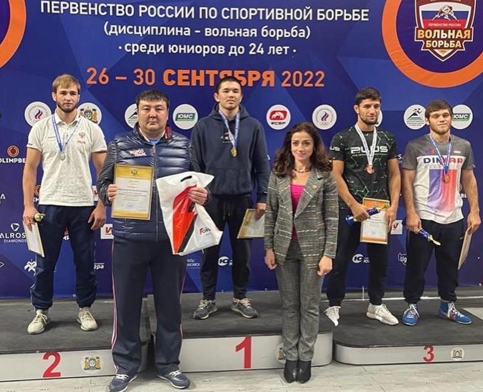 Борцы Иркутской области завоевали две медали на первенстве России среди юниоров