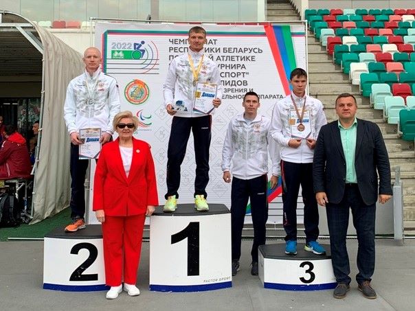 Спортсмены Приангарья завоевали шесть медалей на чемпионате Республики Беларусь по легкой атлетике среди инвалидов
