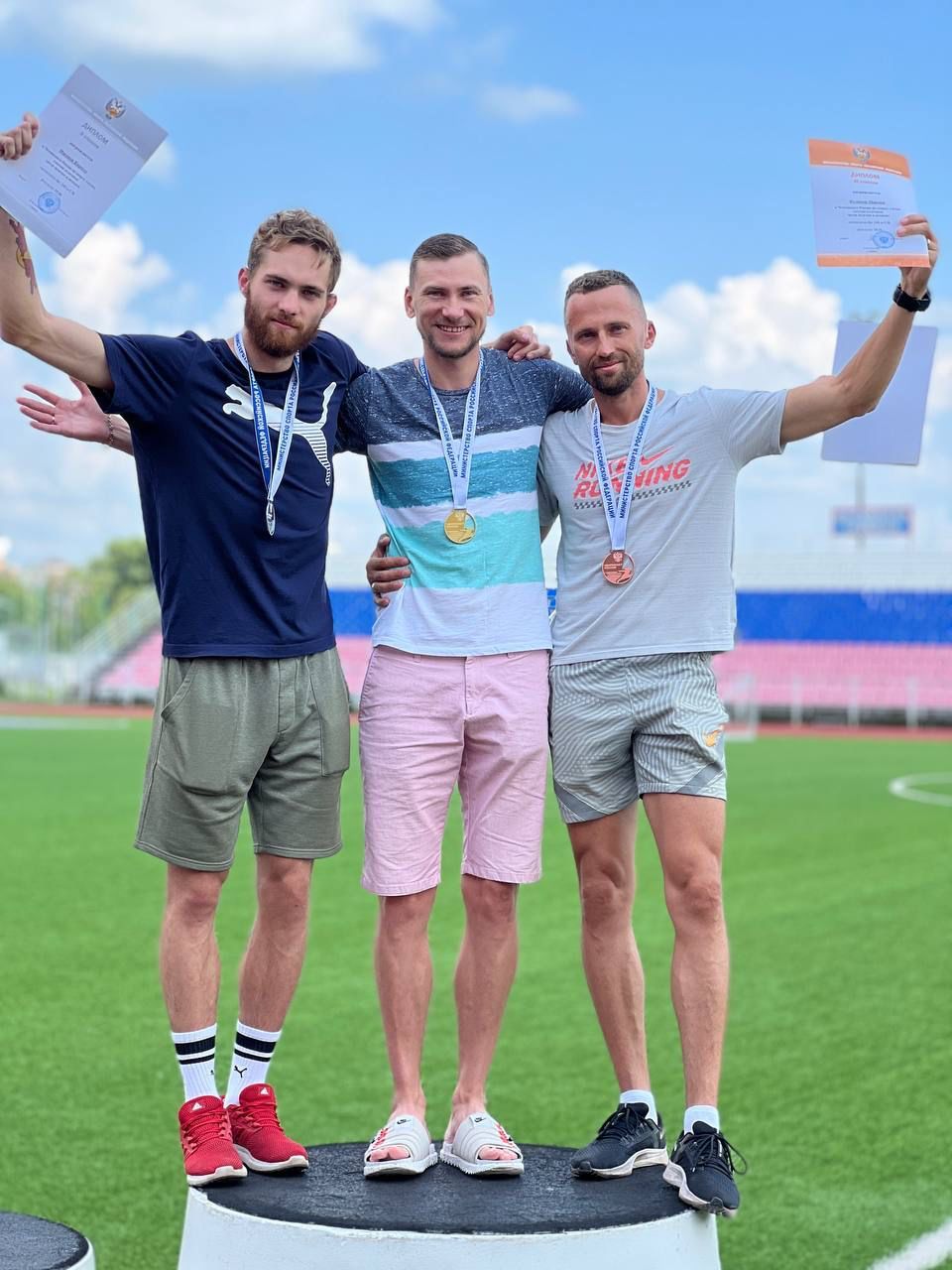 Девять медалей выиграли легкоатлеты Приангарья на чемпионате России по спорту глухих