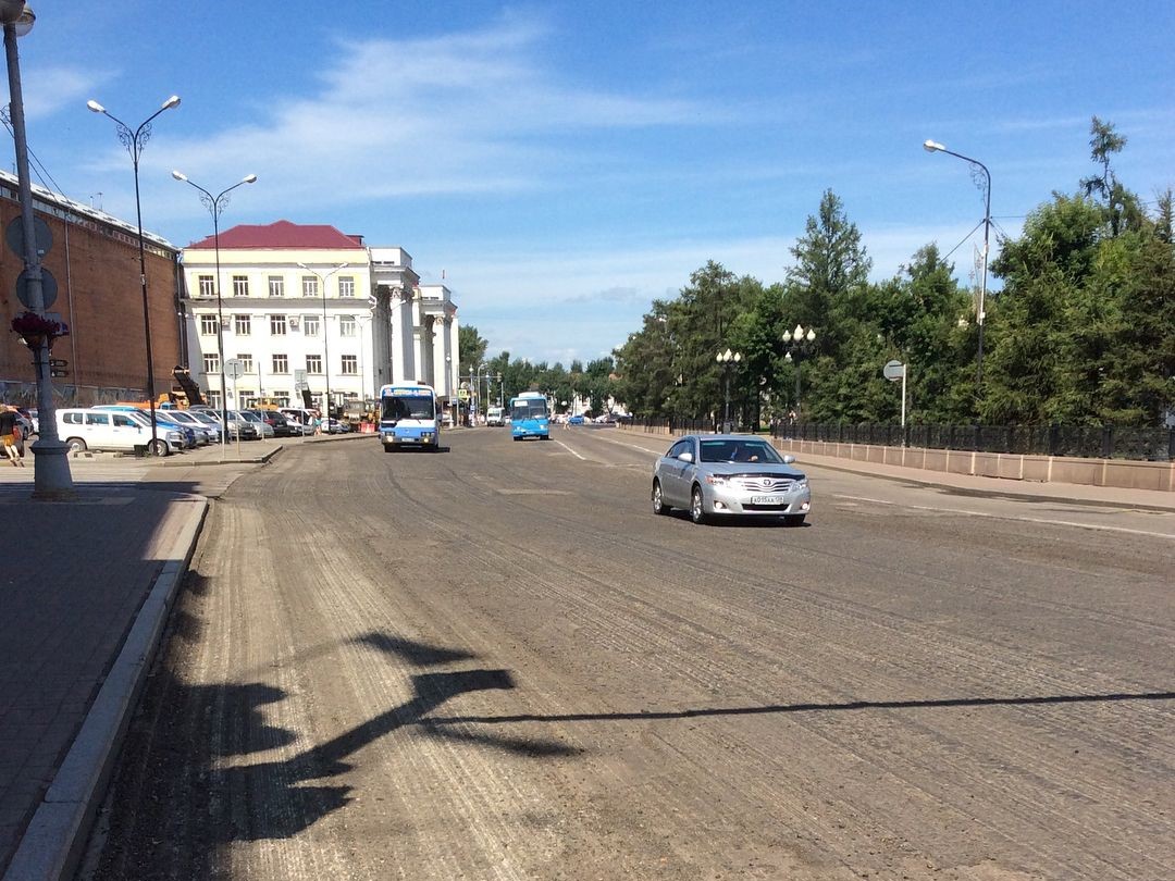 10 сентября в Иркутске отграничат движение автотранспорта в районе сквера Кирова