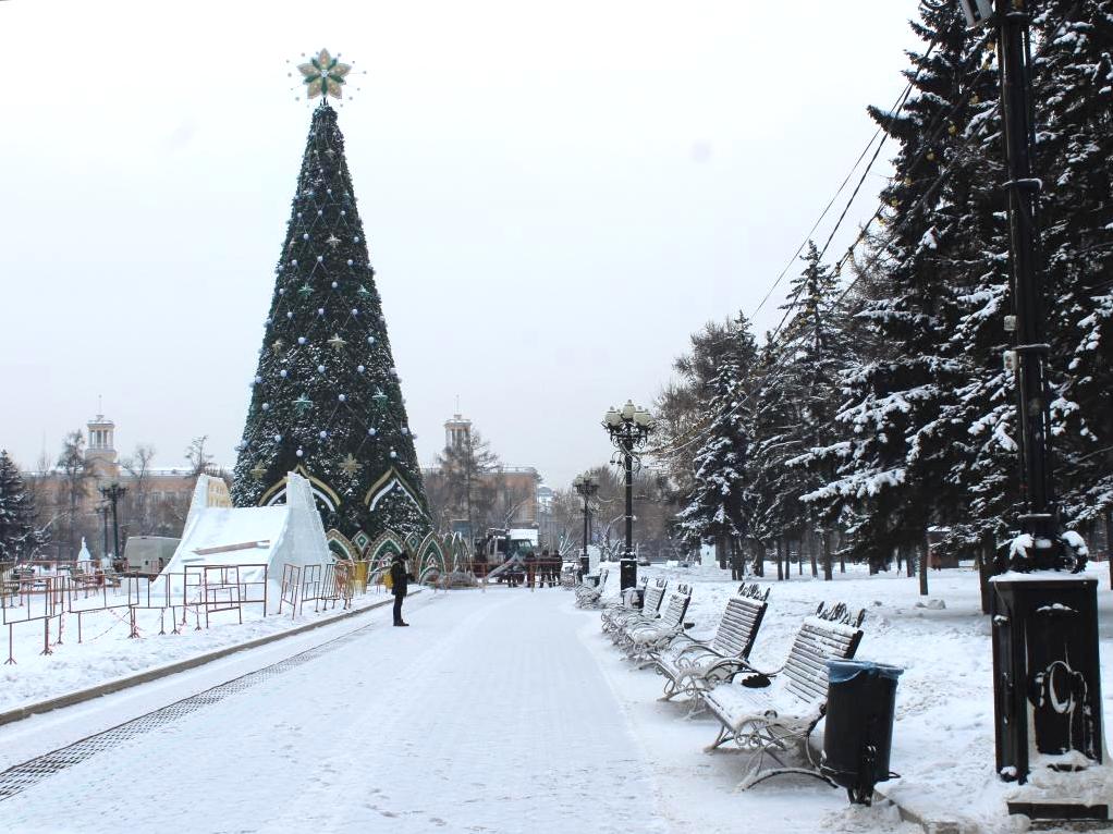 Около -12° ожидается в Иркутске в пятницу днем