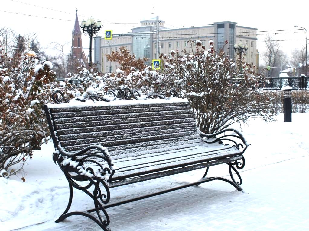 Небольшой снег и около -5° ожидается в Иркутске 18 января