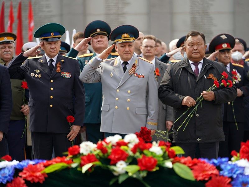 В Иркутске проходят торжества, посвященные 76-й годовщине Победы в Великой Отечественной войне