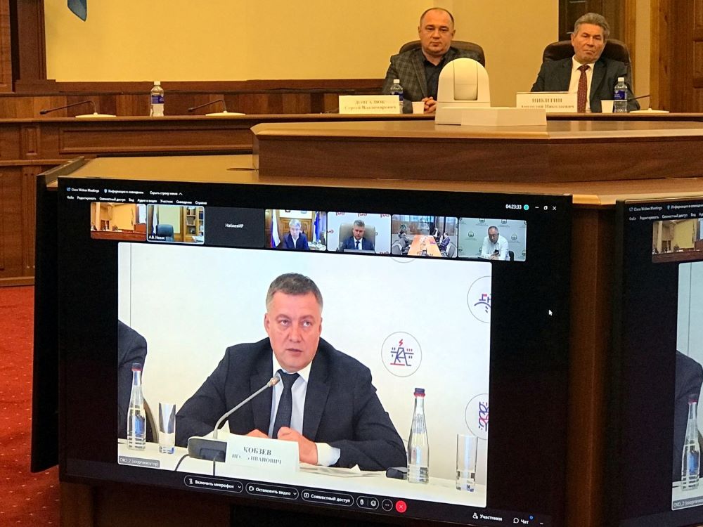 Игорь Кобзев принял участие в заседании комиссии Госсовета по энергетике