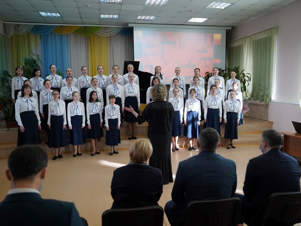 Игорь Кобзев дал старт в Приангарье Всероссийскому флешмобу детских хоров