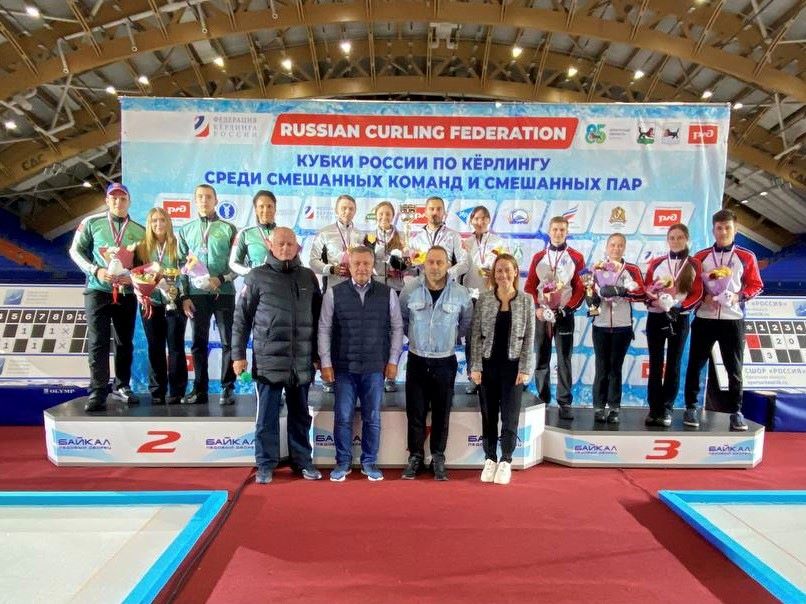 Губернатор Приангарья поздравил победителей Кубка России по керлингу среди смешанных команд