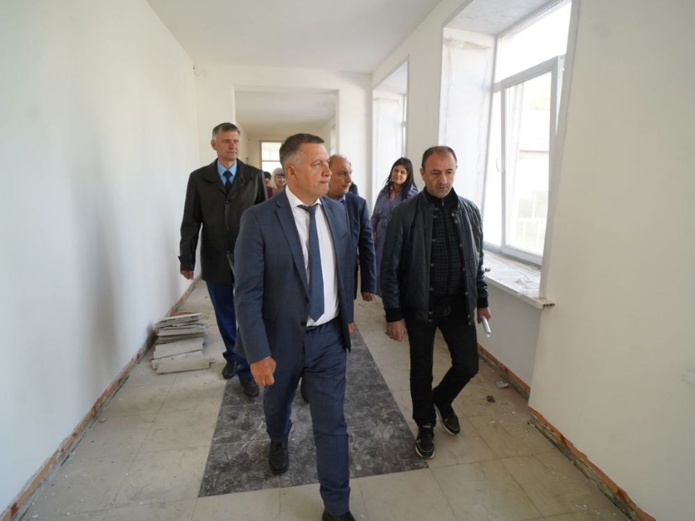 Губернатор проверил реализацию федерального проекта «Модернизация школьных систем образования» в Усолье-Сибирском