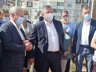 Спикер Заксобрания и Губернатор Иркутской области находятся с рабочим визитом в Братске