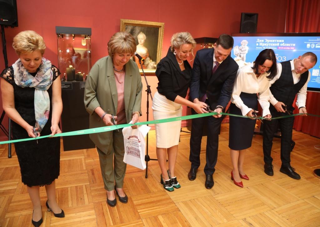 Выставка произведений искусства из фондов Государственного Эрмитажа открылась в Иркутске