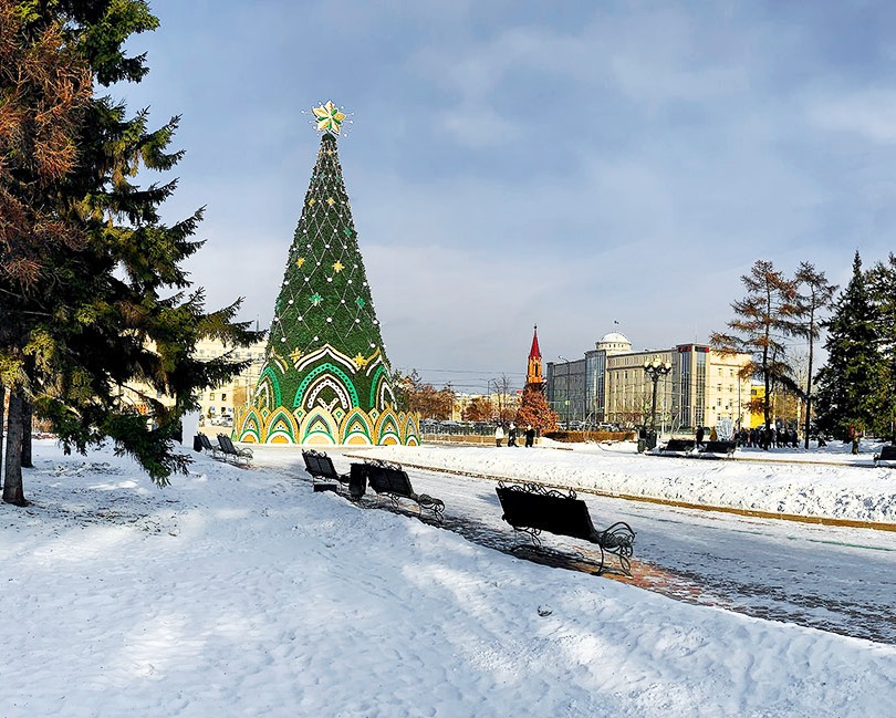 Около -12° ожидается в Иркутске в субботу