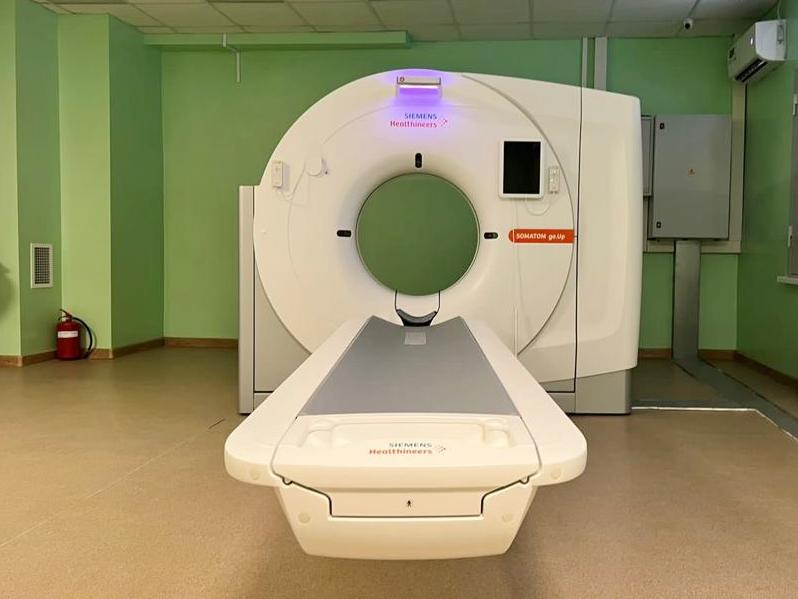В Железногорской районной больнице начали проводить исследования на компьютерном томографе