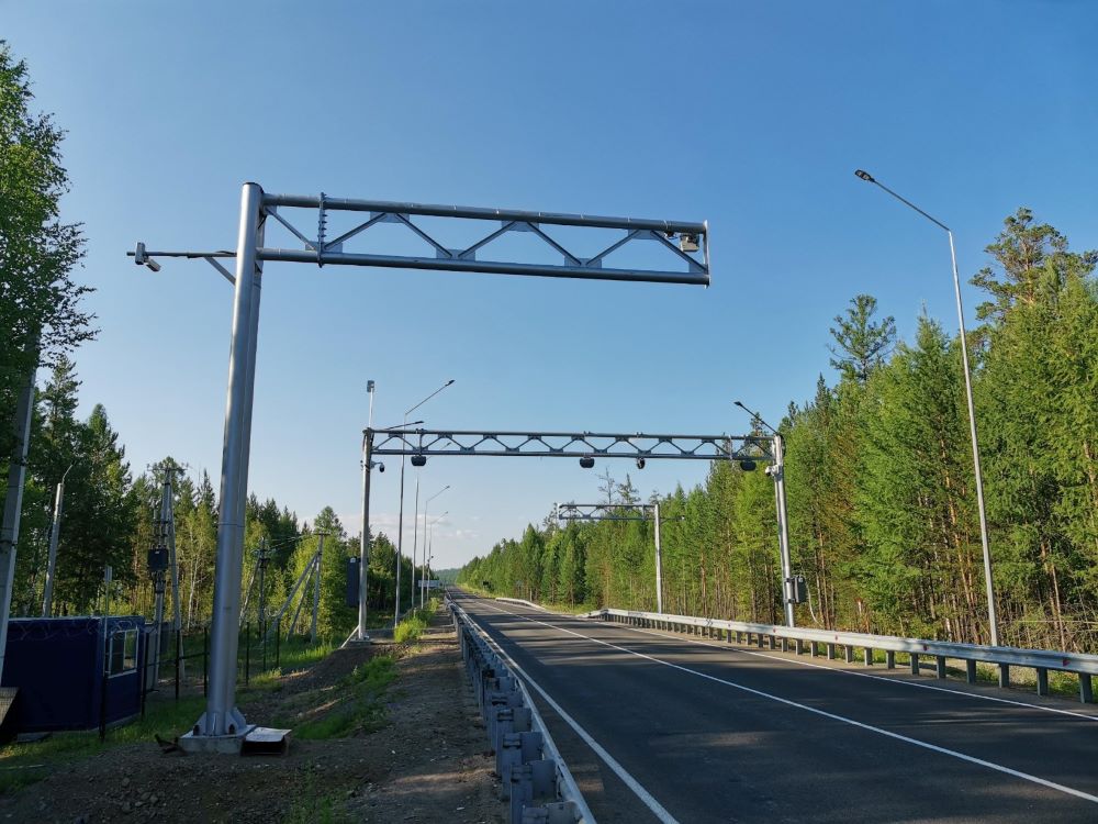 На автодороге Братск – Усть-Илимск ввели в эксплуатацию автоматический пункт весогабаритного контроля