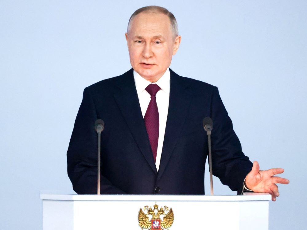 Президент поблагодарил российских граждан за мужество и решимость