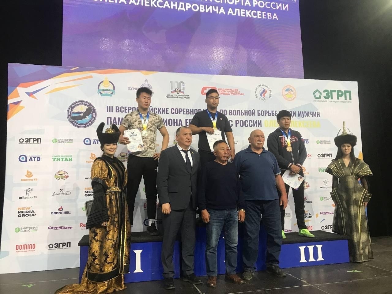 Спортсмены Прибайкалья завоевали семь медалей на всероссийском турнире по вольной борьбе