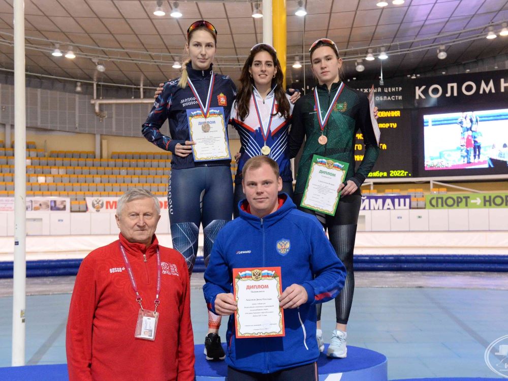 Валерия Сороколетова стала призером всероссийских соревнований по конькобежному спорту