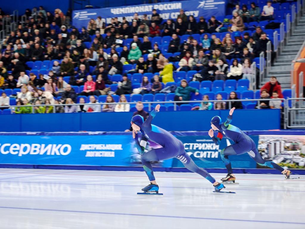 Чемпионат России по конькобежному спорту состоялся в Иркутске