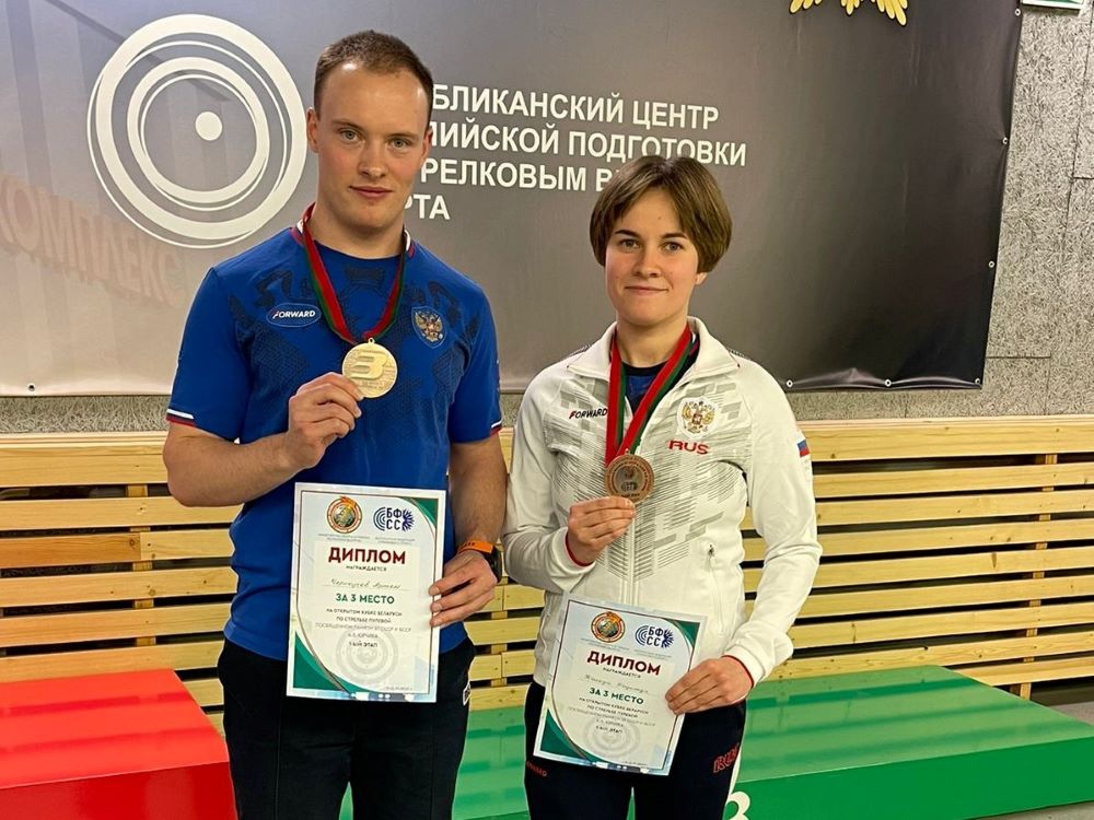 Спортсмены Приангарья стали призерами первого этапа Кубка Беларуси по пулевой стрельбе