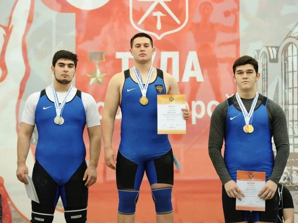 Сергей Митин завоевал три медали на первенстве России по тяжелой атлетике