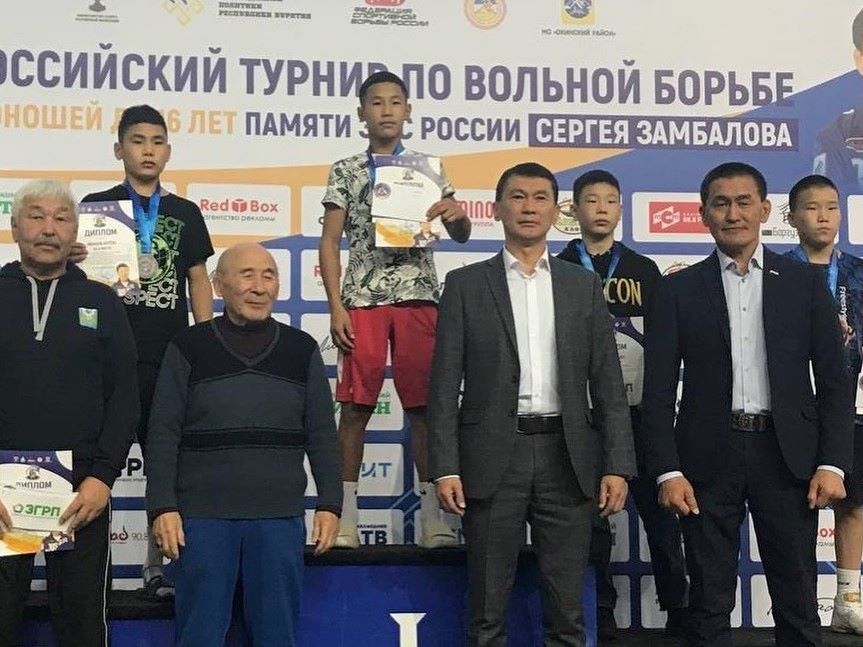 Семь медалей выиграли борцы Приангарья на всероссийском турнире памяти Сергея Замбалова