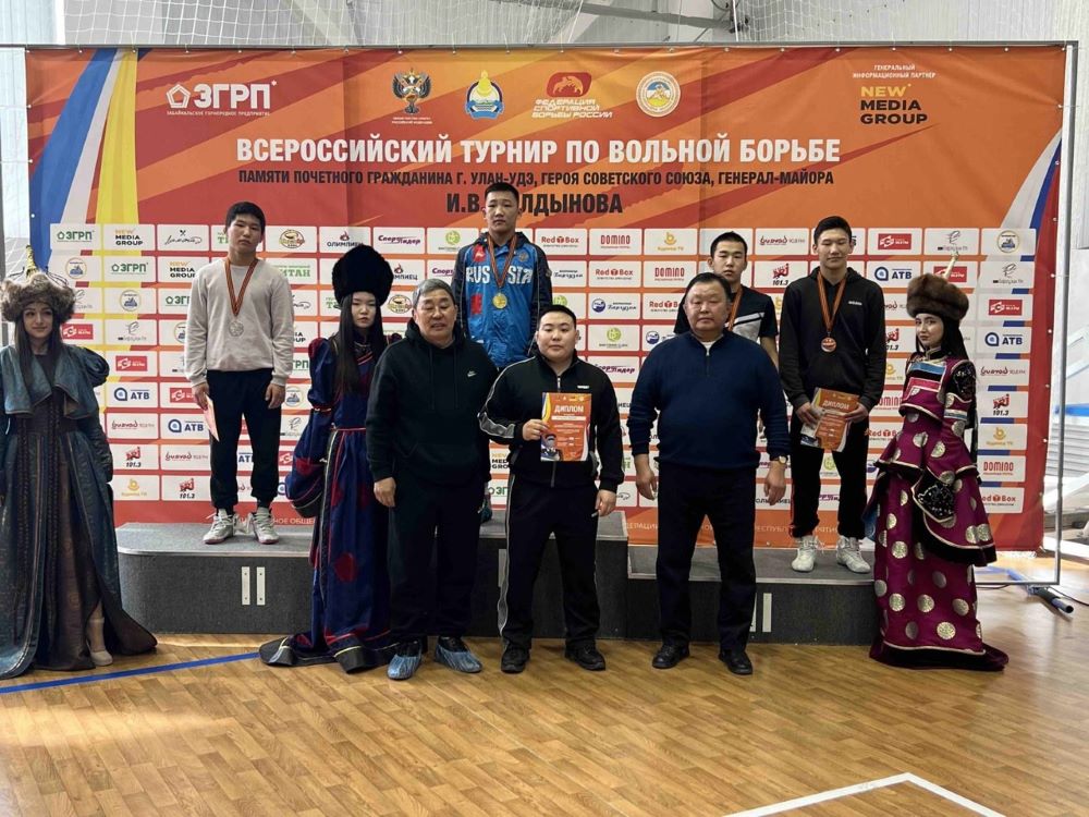 Борцы Приангарья привезли восемь медалей с всероссийского турнира памяти Ильи Балдынова