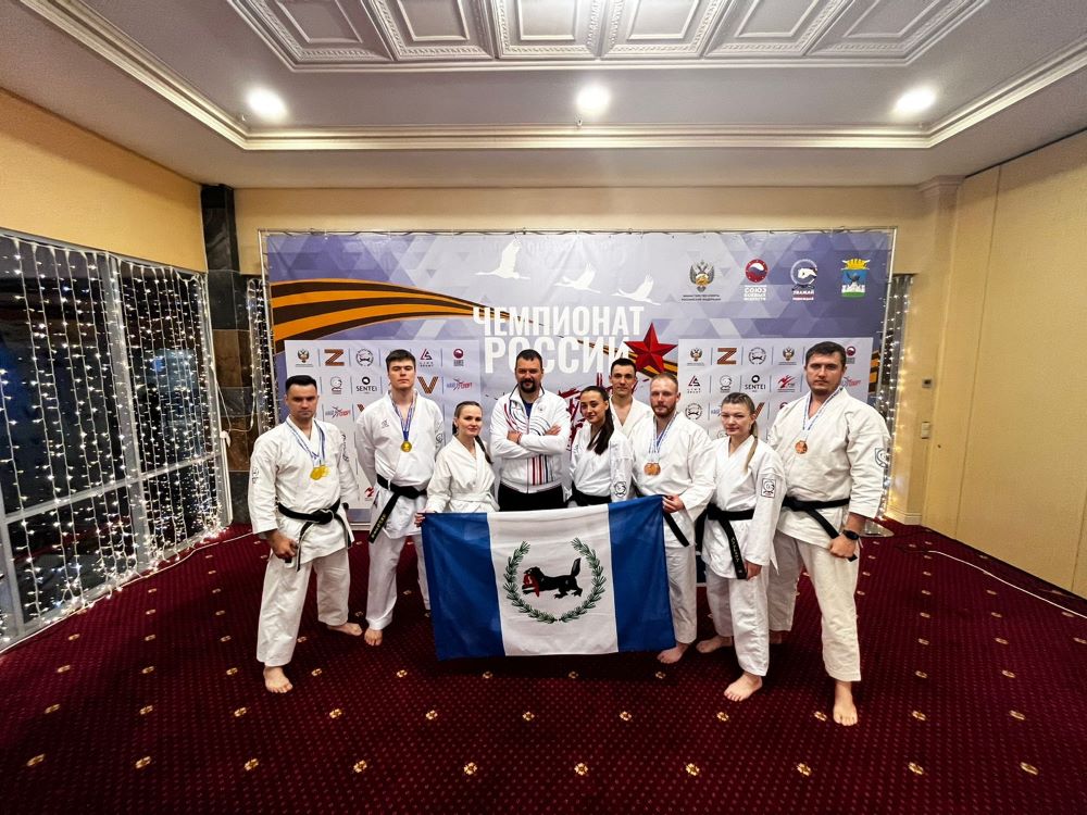 Бойцы сборной Иркутской области успешно выступили на чемпионате России по всестилевому карате