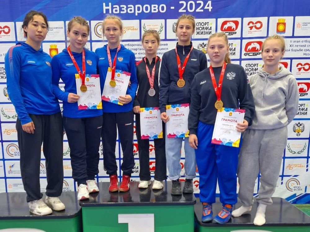 Борцы Прибайкалья завоевали 12 медалей на втором этапе XII летней Спартакиады учащихся