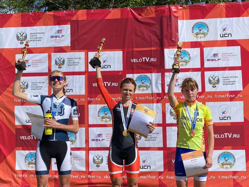 Валерия Саблина стала бронзовым призером чемпионата России по велосипедному спорту на шоссе