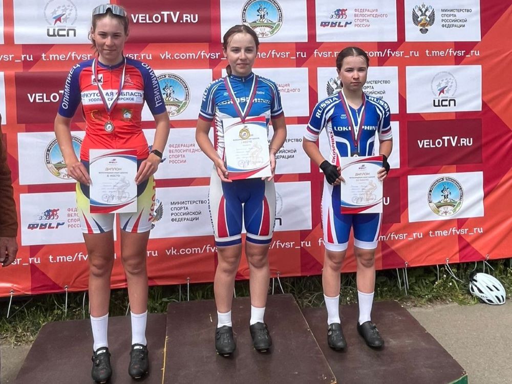 Виктория Шишкина выиграла серебряную медаль в гонке критериум первенства России по велоспорту-шоссе