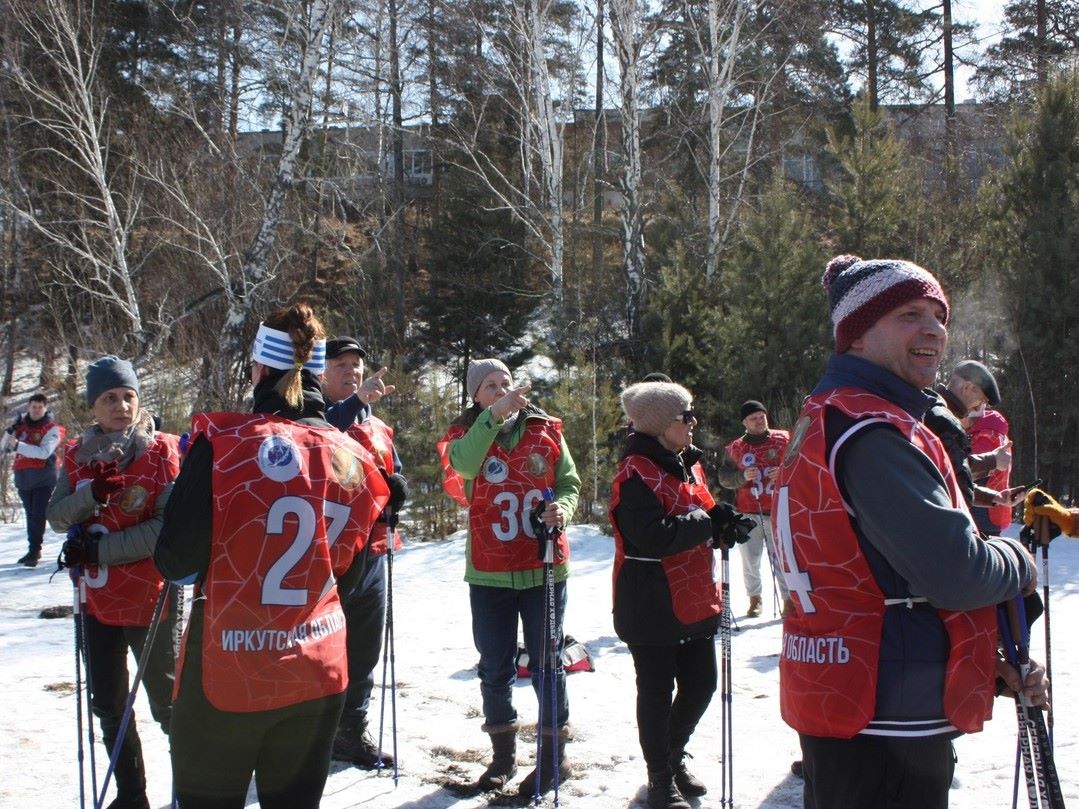 Областной фестиваль скандинавской ходьбы среди инвалидов по слуху прошел в Ангарске