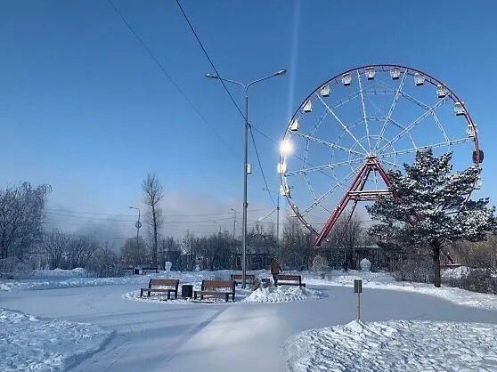 Около -13° ожидается в Иркутске в субботу днем
