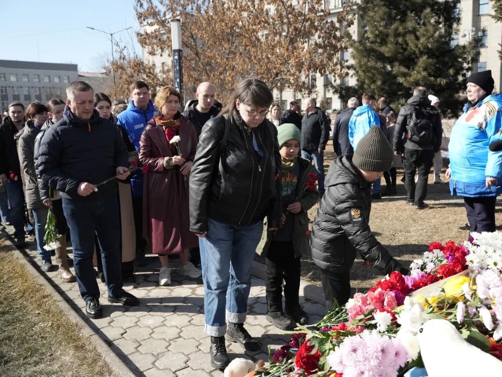 В Иркутске состоялось траурное мероприятие в память о жертвах теракта в  Красногорске