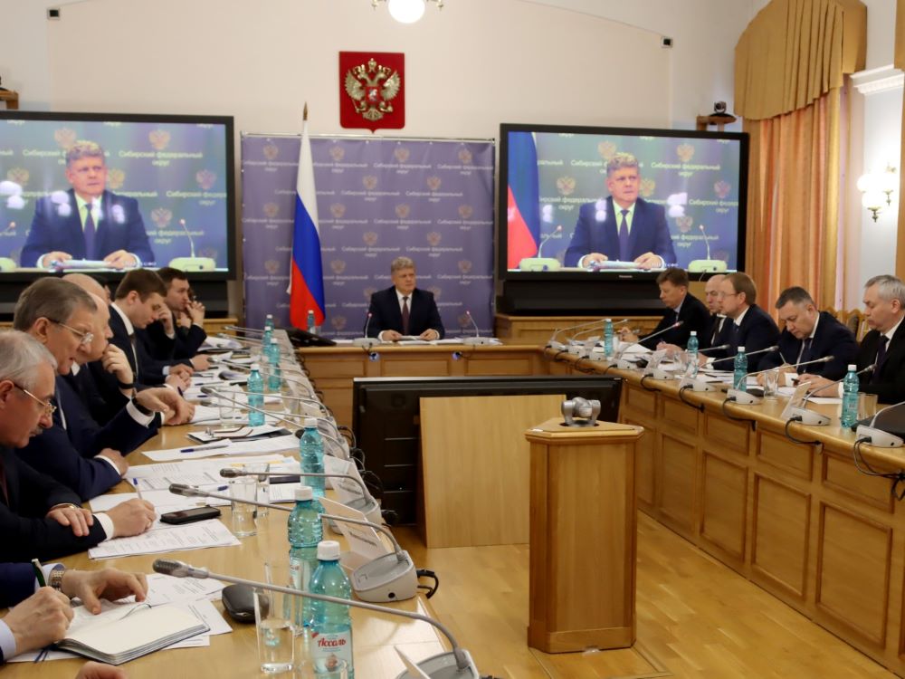 Игорь Кобзев принял участие в заседании Совета при полномочном представителе Президента в СФО
