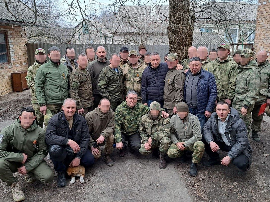 В зоне СВО Игорь Кобзев встретился с военнослужащими из Приангарья