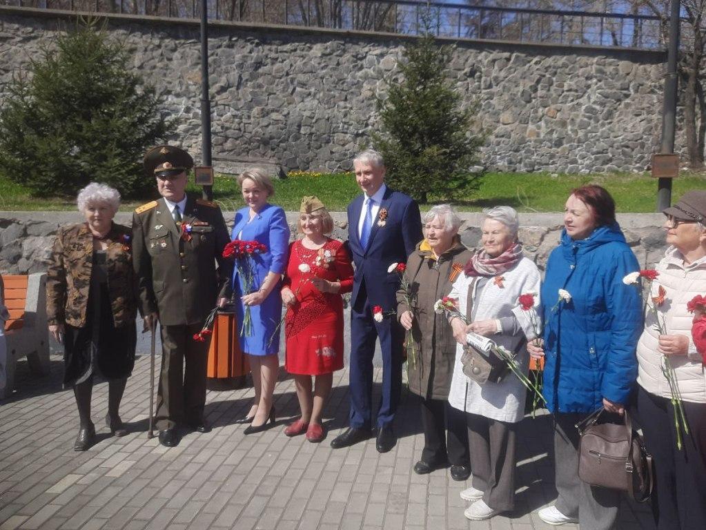 Во всех округах Иркутска проходят праздничные мероприятия ко Дню Победы
